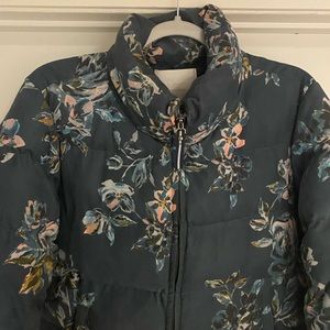 Anthropologie Brand “ett:twa” Floral Puffer